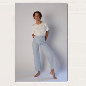 Jesse Kamm Handy Pants Smokey Blue 4